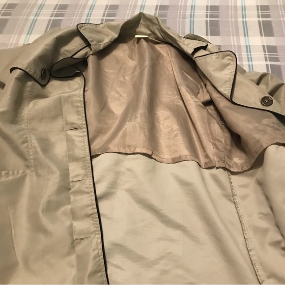 La Redoute Light Weight Cotton Trench Coat Size UK 14/16 - Picture 7 of 11